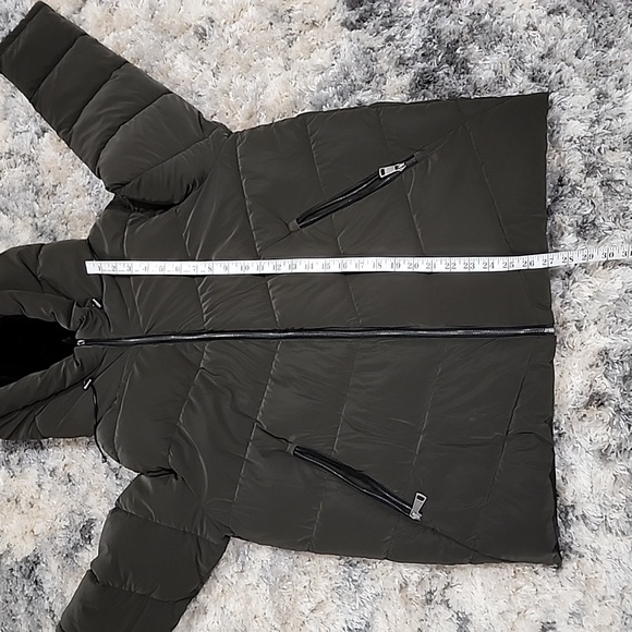 DKNY WOMEN'S WINTER JACKET SIZE XL COLOR DARK GREEN - Picture 4 of 11